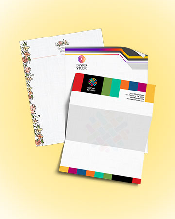 Lucid Logo Custom Print Letterhead and Envelopes